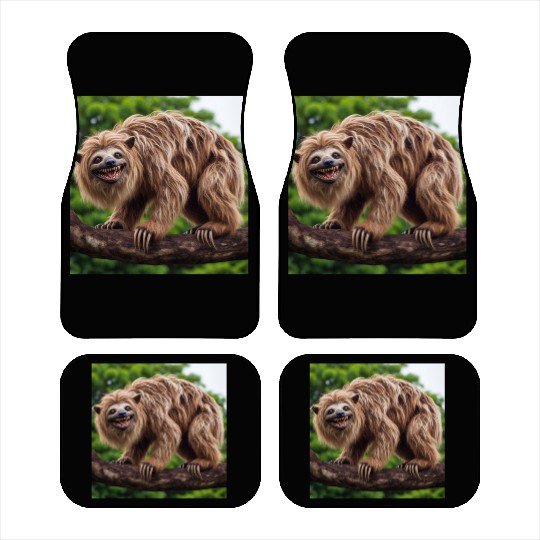 The hyena-sloth Car Mats