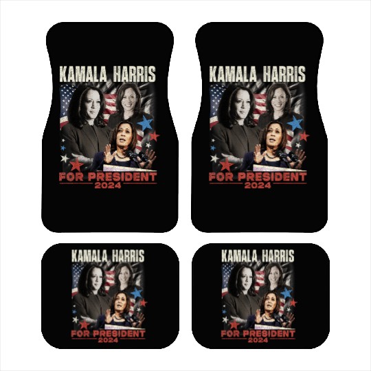 Kamala Harris for President 2024 Madam President Car Mats
