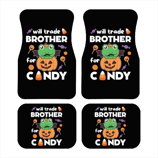 Frog Halloween Trade Brother For Candy Car Mats