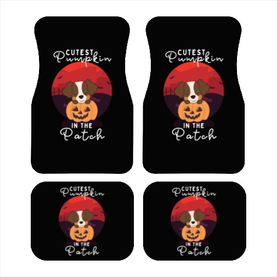 Australian Shepherd cutest pumpkin in the patch Car Mats