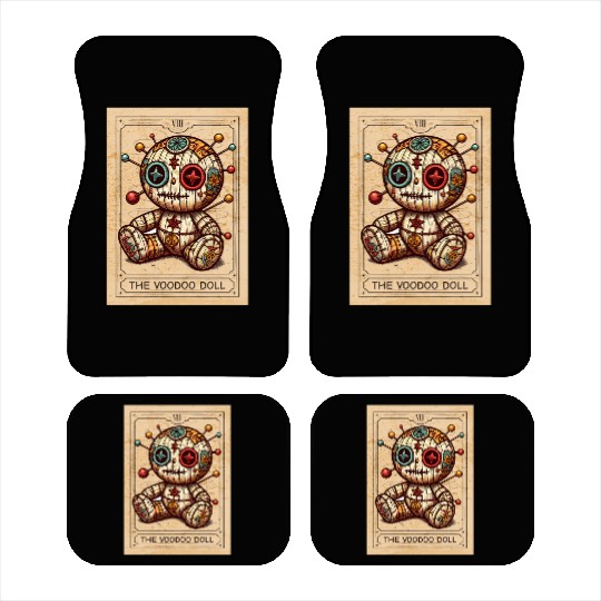 Voodoo - Voodoo Doll - Voodoo Magic - Voodoo Witch Car Mats