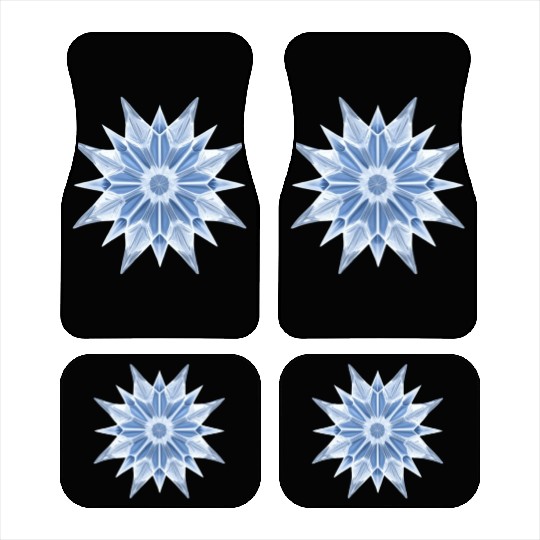 Ice Crystal Car Mats