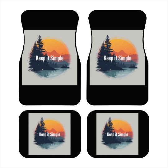 keep it simple trends Car Mats