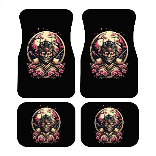 001 Samurai s Cherry Blossom Fall Car Mats