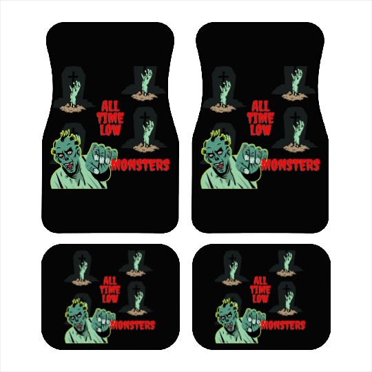 Zombies Car Mats