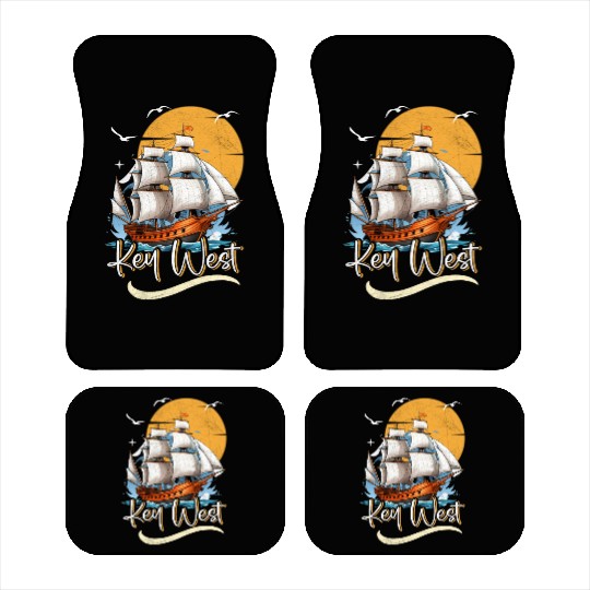KEY-WEST FLORIDA Sunshine-State Florida Keys Car Mats