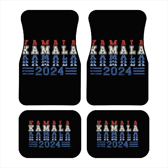 Kamala Harris 2024 Presidential Election Retro Car Mats