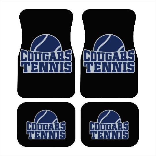 Cougars Tennis Design 1 Car Mats