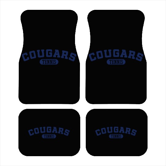 Cougars Tennis Design 2 Car Mats