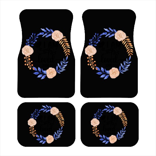 So Loved John 3:16 Love Jesus Christian Christmas Car Mats