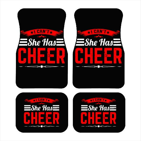 She Has Cheer Mom Cheerleading Mommy Mother's Day Car Mats