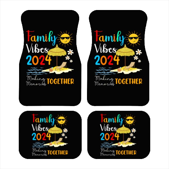 Family Cruise Ship Vacation Trip 2024 Family Car Mats