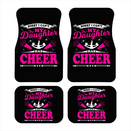 My Daughter Cheer Mom Cheerleading Mother's Day Car Mats