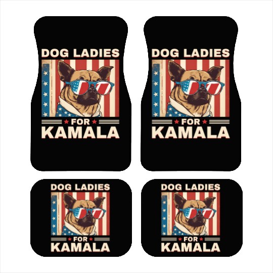Dog Ladies For Kamala Car Mats