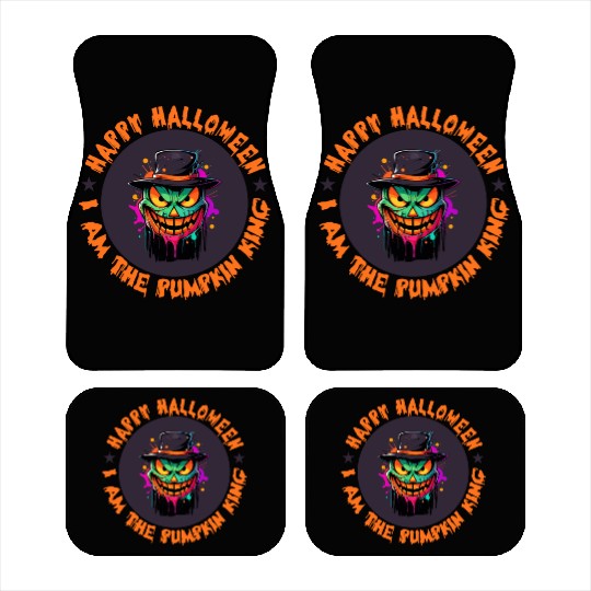 Happy Halloween Car Mats