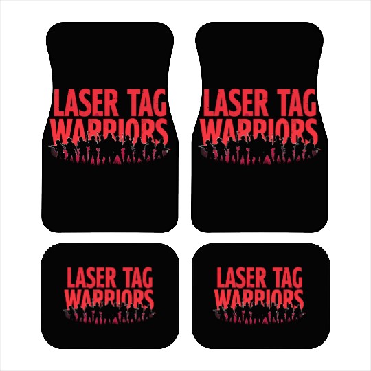 Laser Tag Champion Retro Gamer Night Out Team Car Mats