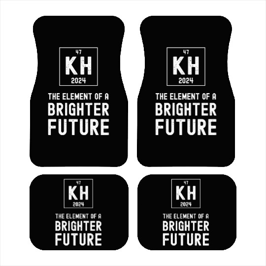 Kamala Harris 2024 Election The Element of Future Car Mats