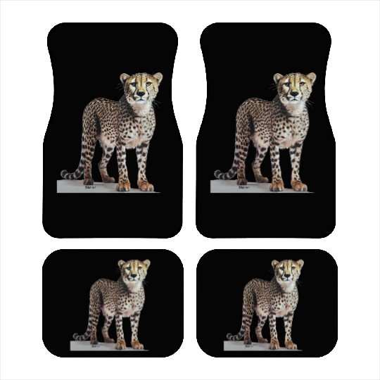 Cheetah Car Mats