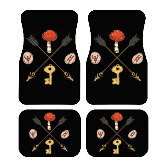 paganisem witchcraft Car Mats