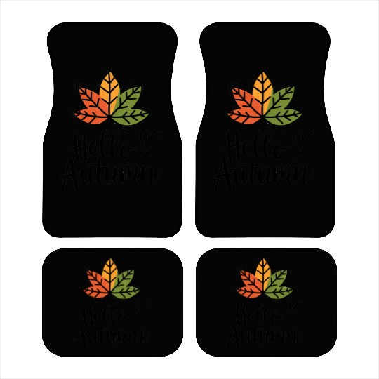 Hello autumn Car Mats