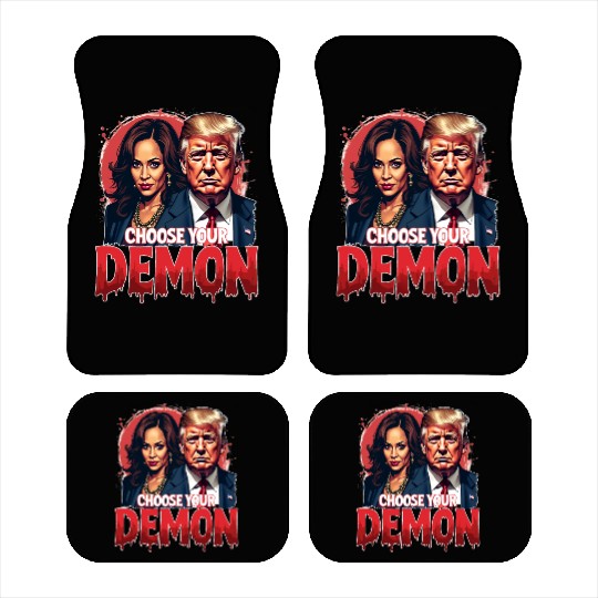 Kamala Harris Vs Trump The Fight For The Country Car Mats