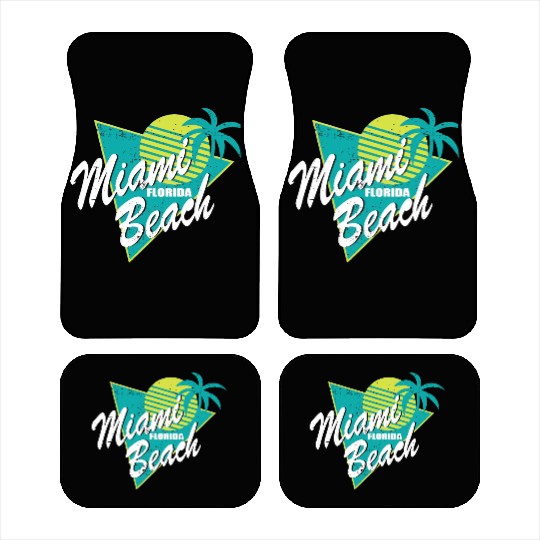Miami Florida Beach Car Mats