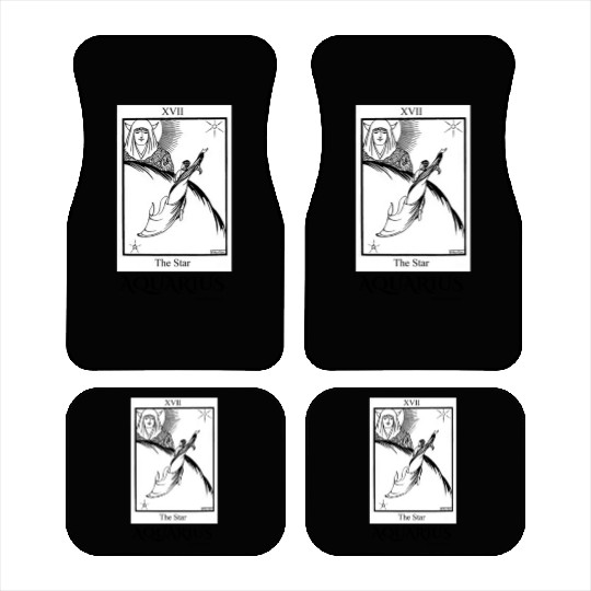 AQUARIUS 1080 x 1350 px Car Mats