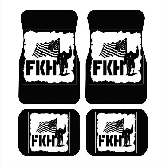 Bigfoot FKH Flag LIKE US ON FACEBOOK # Car Mats