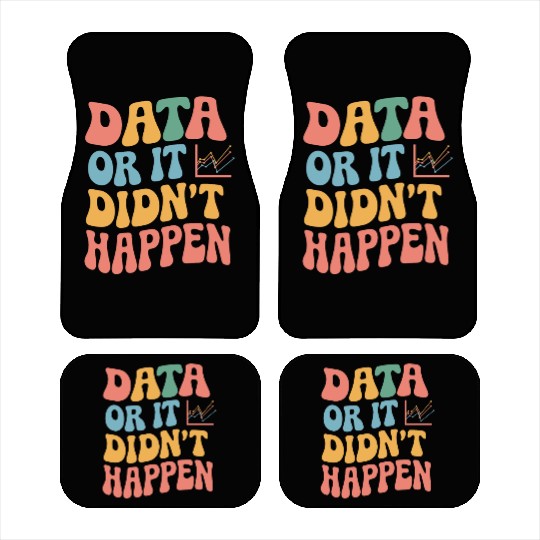 Data Analyst Data Scientist Data Engineer Data Or Car Mats