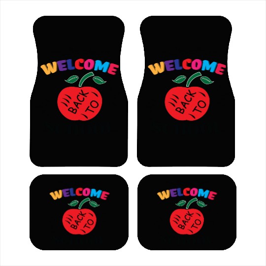 welcome back to school Car Mats