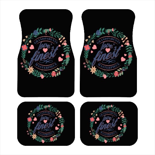 Happy Grandparents day Car Mats