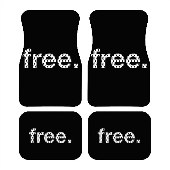 Free Palestine – Subtle Solidarity Car Mats