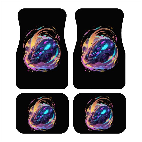 Neon Drift Racer Car Mats