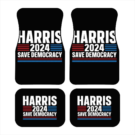 Kamala Harris for President Vote 2024 Tim Walz Car Mats