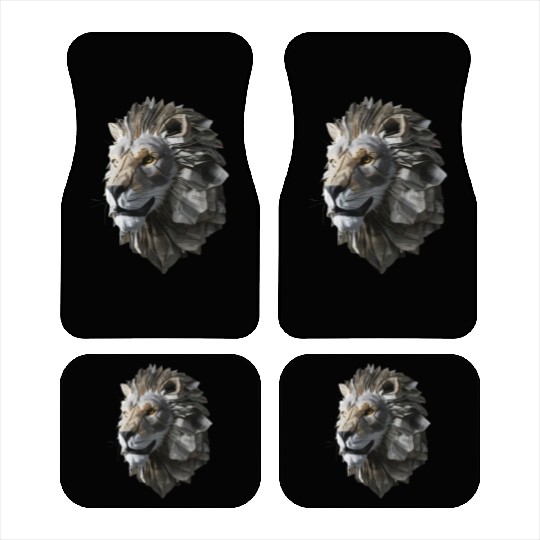 Lion Origami Car Mats
