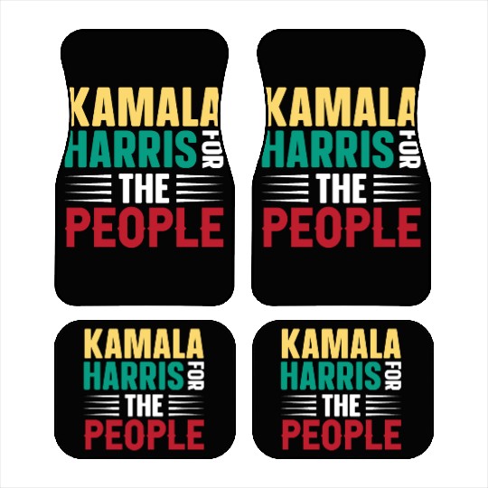 Kamala Harris 2024 for President Vote Tim Walz Car Mats