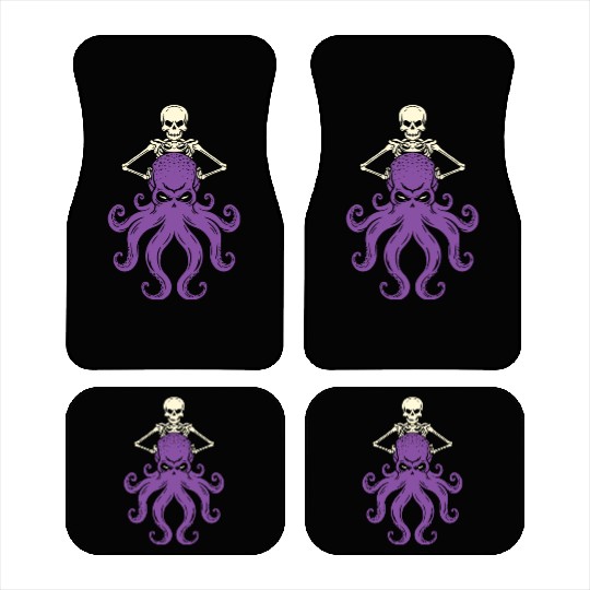 Octopus Skeleton Car Mats
