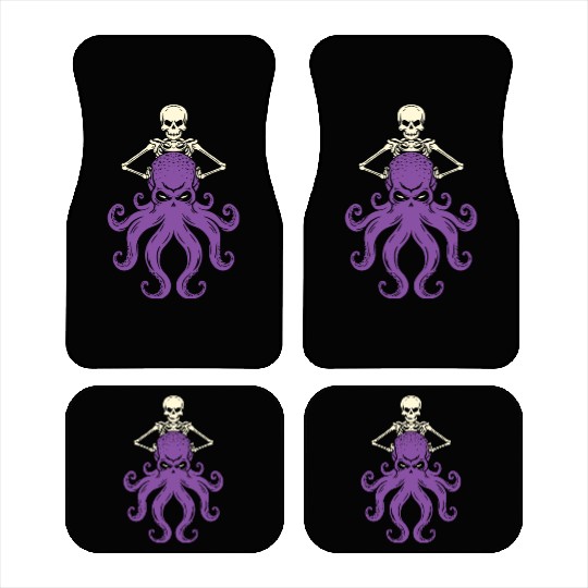 Octopus Skeleton Car Mats