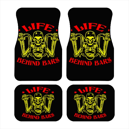 Life Behind Bars Biker LIKE US ON FACEBOOK #USAP Car Mats