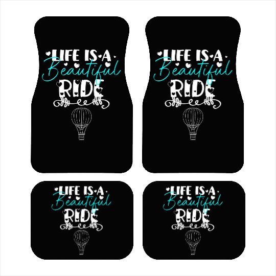 Hot Air Balloon Company Fire Adventure Car Mats