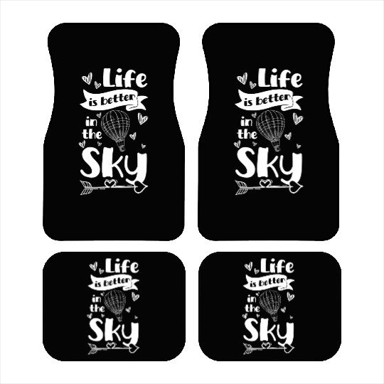 Hot Air Balloon Company Driving Sport Car Mats