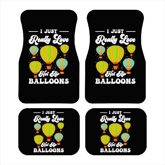 Hot Air Balloon Company Driving Adventure Car Mats