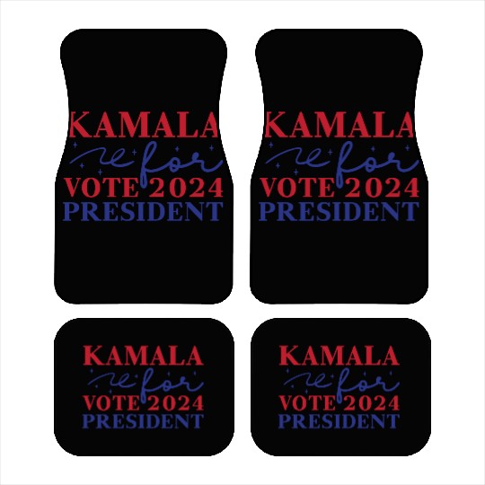 Kamala Harris 2024 for President Vote Tim Walz Car Mats