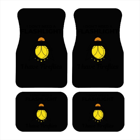 Fireflies Firefly Lightning Bug Insect Collector Car Mats