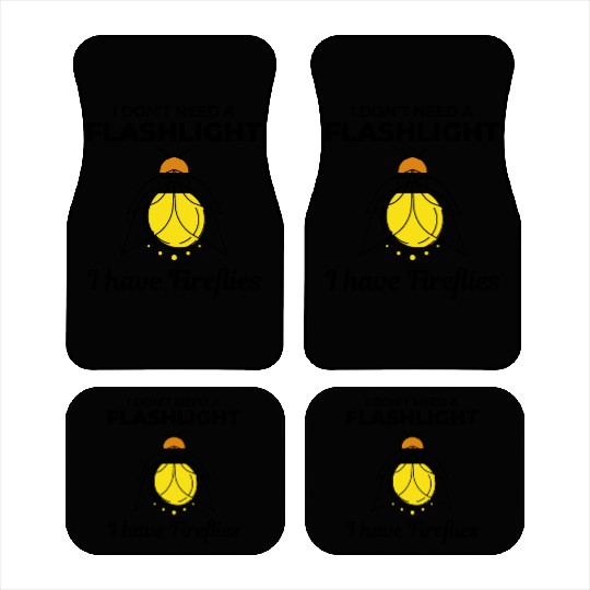 Fireflies Firefly Lightning Bug Insect Collector Car Mats