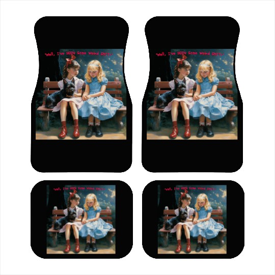 Dorothy and Alice hilarious Car Mats