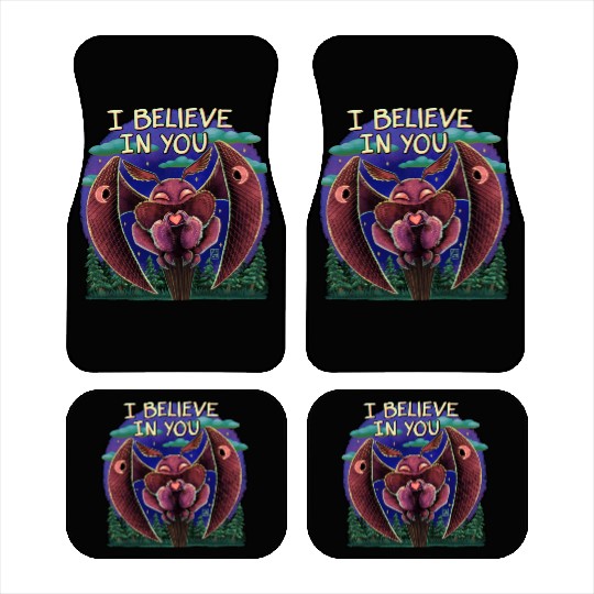The Mothman Cryptid believe in you cute creature Car Mats