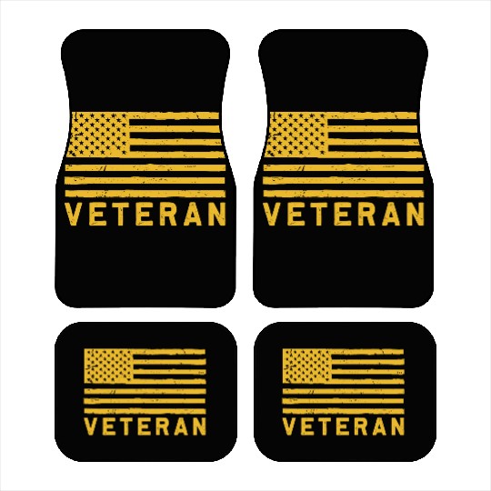 Proud US Army Veteran Car Mats