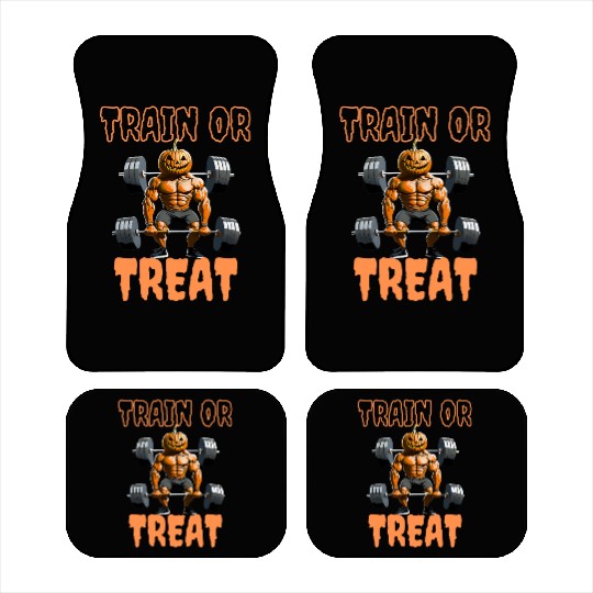 Train or Teat Pumpkin Costume for Bodybuilder Car Mats
