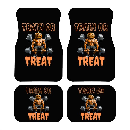 Train or Teat Pumpkin Costume for Bodybuilder Car Mats